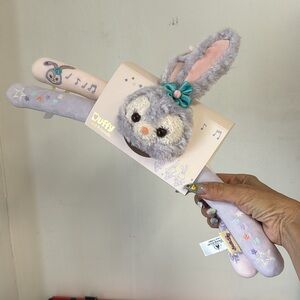 Duffy and Friends Shanghai Disneyland StellaLou padded plush clothes hanger set